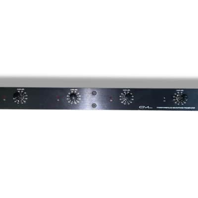 c.1999 George Massenburg GML Model 8304 Transformerless Microphone Preamp Mic MK1 Populated Faceplate Face Panel Assembly Grayhill *Spare Parts-Repair image 2