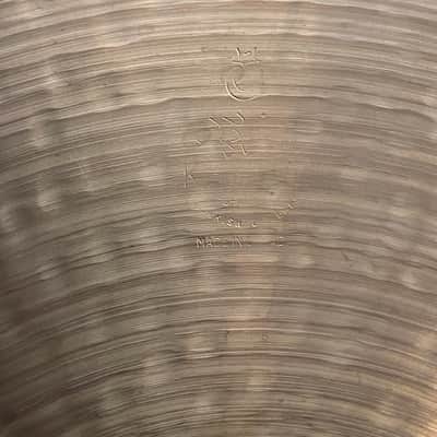 Zildjian 15" K Canada Hi-Hat cymbals 1283 - 1248 grams Late 1970's image 5