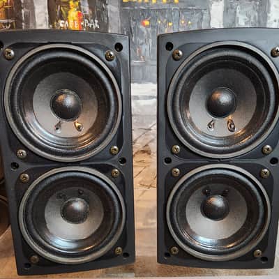 Aiwa Aiwa SX-AV2700  2-way, bass-reflex front & back & center channl speaker system 90s  - Black image 4