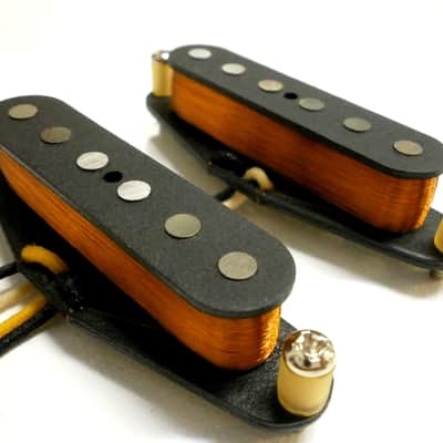 Duo Sonic 1956-63 HOT Guitar Pickups SET Bridge Neck Mustang  VINTAGE CORRECT Fender Custom Shop Q image 5