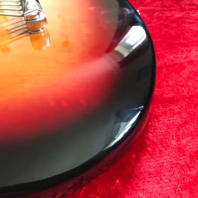 Harley Benton GuitarBass VS - Bass VI style in Sunburst image 14