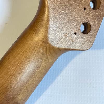 Warmoth USA Modern Stratocaster Roasted Maple Guitar Neck 22 Fret RW FB image 18
