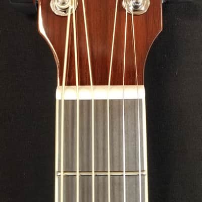 Yamaha FS-TA TransAcoustic Folk Size Concert Acoustic/Electric Guitar, Solid Spruce Top, Vintage Tint image 7