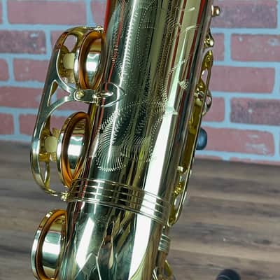 Yanagisawa A-WO1 Professional Alto Saxophone - Gold Lacquer image 8