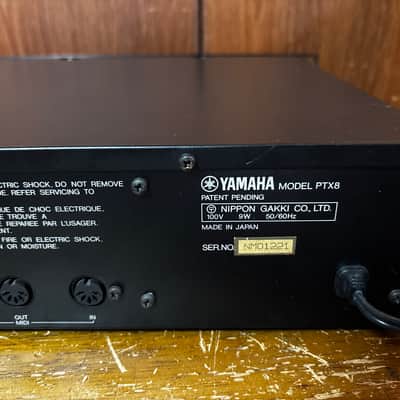 YAMAHA PTX8 PERCUSSION TONE GENERATOR drum synth New internal battery image 7
