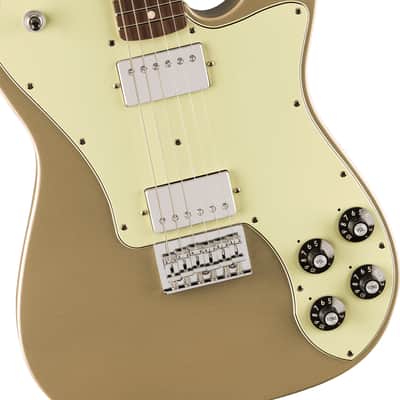 Fender Chris Shiflett Telecaster Deluxe, Rosewood Fingerboard - Shoreline Gold image 5