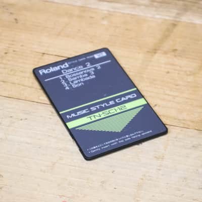 Roland TN-SC1-12 Dance 2 Sound Library Expansion Card E-5, E-20, E-30, U257579 image 2