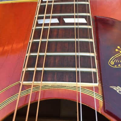 Gibson Hummingbird 1965 Cherry Sunburst image 5