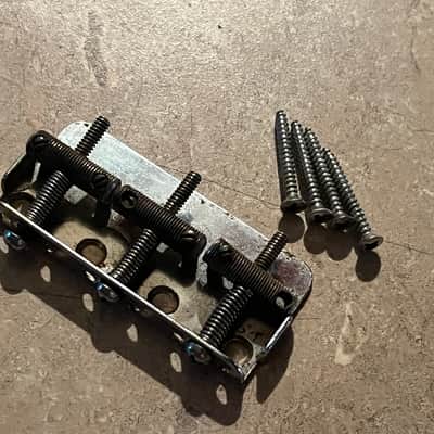 1958-64 Fender Musicmaster guitar bridge Duo Sonic image 1