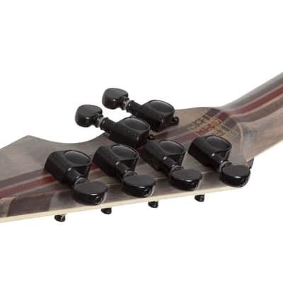 Schecter Avenger FR SLS Elite Evil Twin Satin Black image 12