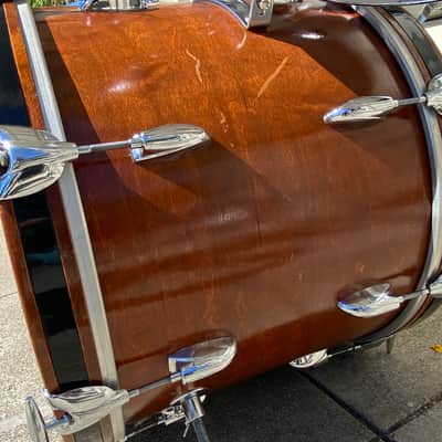 The best of Jazz Drum Kits! 3 Piece Gretsch Round Badge 18” Bass Drum! Mahogany Drum Set image 4