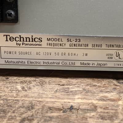 Technics SL-23 Semi-Automatic Turntable For Local Pick Up in Milwaukee, WI image 10