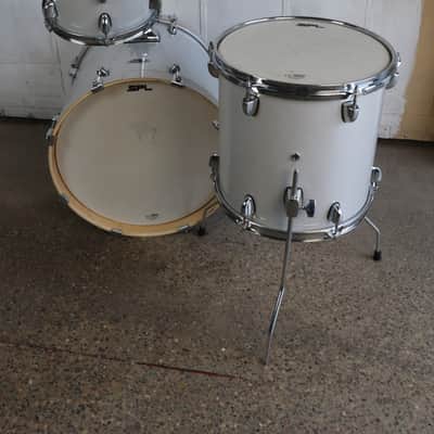 SPL Sound Percussion Lab 3pc Drum Kit Set 18/13/10" Silver Sparkle image 12