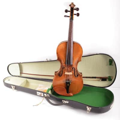 Authentic Old/Vintage/Antique 4/4 Master German Violin+Case&Small Gift-Duduk in A~TOP Quality~Video image 12