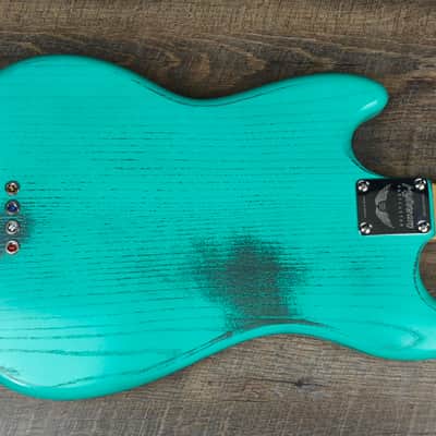 MyDream Partcaster Custom Built - Heavy Relic Green Competition Dreamsongs Halon image 9
