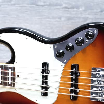 Fender American Ultra Jazz Bass V Ultraburst 5-String Electric Bass w/Case image 4