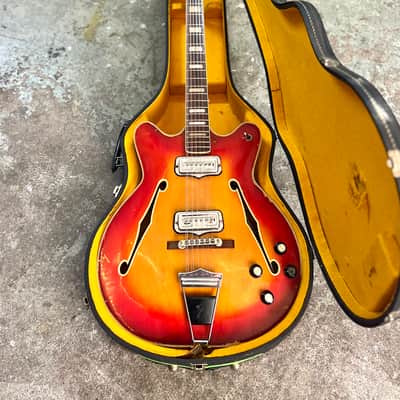 Fender Coronado XII 1967 - Sunburst original vintage USA electric 12 string image 4