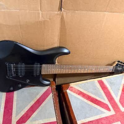 Sterling JP70 John Petrucci Signature 7-String Stealth Black Electric Guitar image 1