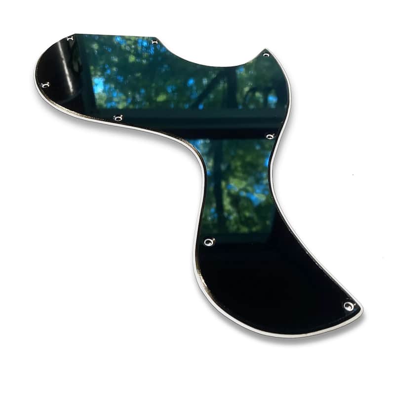 Pickguard for Gibson Custom Shop 1963 SG Junior Reissue Lightning Bar VOS w/ Wide White Edges image 1