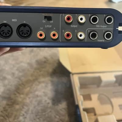 M-Audio Fast Track Pro USB Audio / MIDI Interface 2000s - Blue/Gray image 7