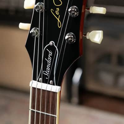 Epiphone Les Paul Standard 50s Figured Electric Guitar - Bourbon Burst with Gig Bag image 5