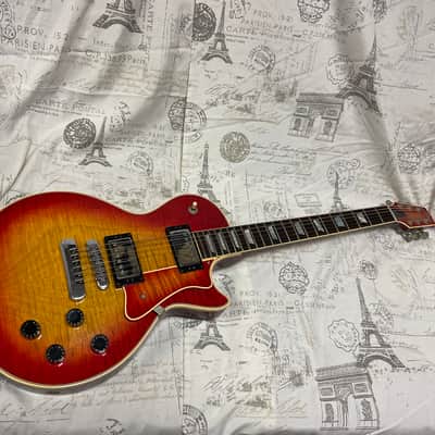 Heritage H-150 Deluxe Cherry Sunburst Kalamazoo R9 Bookmatched AAA Flame Top One of a Limited Run! image 6