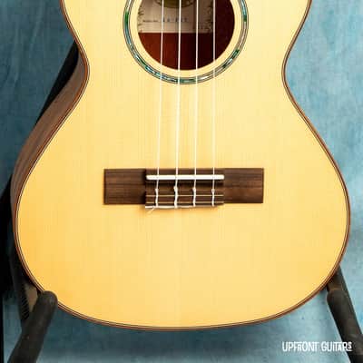 USED Kala KA-FMT Solid Spruce Spalted Maple Tenor Ukulele w/HSC image 2