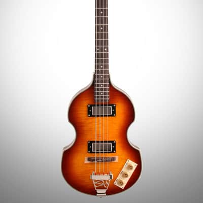 Epiphone Viola Electric Bass, Vintage Sunburst image 2