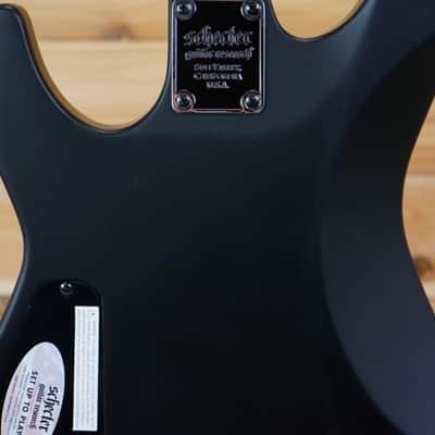 Schecter Demon-6 - Aged Black Satin image 13
