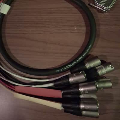 TWO - ProCo Acculink ACN8 DB25-Male XLR snakes 5' image 3
