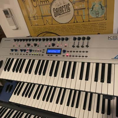 Novation KS4 49-Key 16-Voice Synthesizer 2002 - Silver