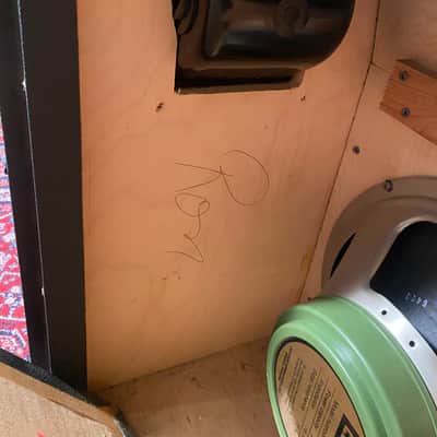Marshall 1960A 4x12" Angled Guitar Speaker Cabinet 1964 - 1979 - with pre Rola Celestion greenbacks image 10