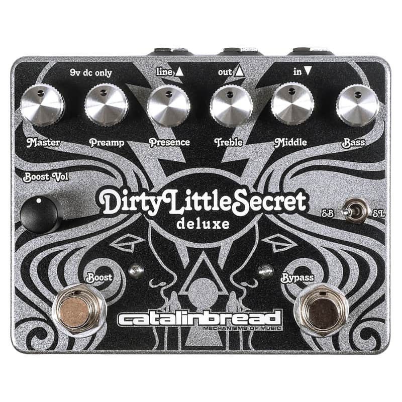 New Catalinbread Dirty Little Secret Deluxe Overdrive Guitar Effects Pedal image 1