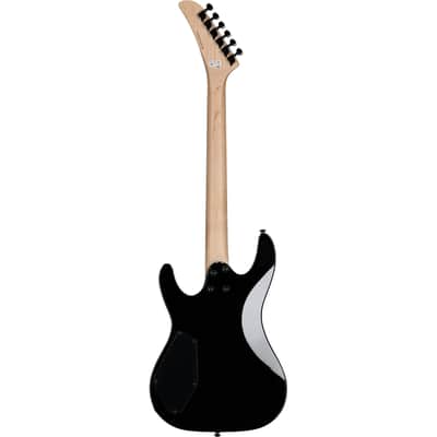 Kramer Striker Figured HSS Electric Guitar, Laurel Fingerboard, Transparent Black, Open Box (Very Good) image 3