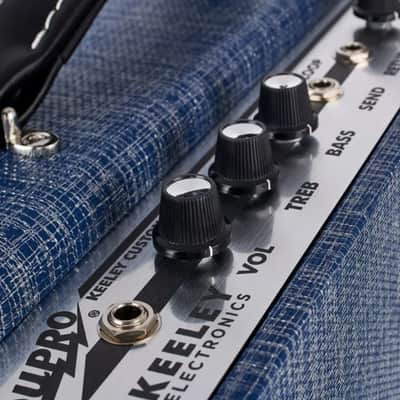 Supro 1970RK Keeley Custom 25-Watt 1x10" Guitar Combo 2018 - Present - Blue Rhino image 4