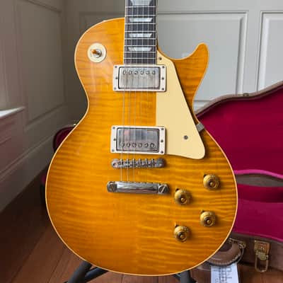 2026 Gibson Custom Shop Les Paul Standard ‘59 Reissue R9 VOS - Dirty Lemon Burst image 3