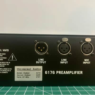 Universal Audio 6176 Channel Strip 2003 - Present - Silver image 11