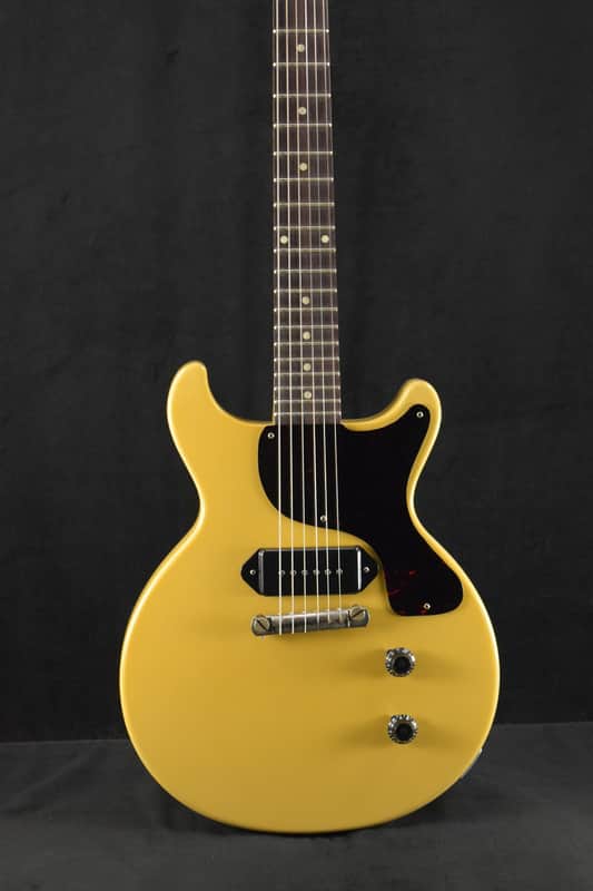 Gibson Custom Shop 1958 Les Paul Junior Double Cut Reissue VOS TV Yellow image 1