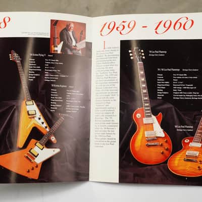 Gibson The Historic Collection Guitar Catalog Booklets for 1994 & 1998 #53840 image 3