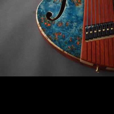 Stradi Lavafall Symphony 7-String Guitar (not a bass) 2023 - Satin image 17