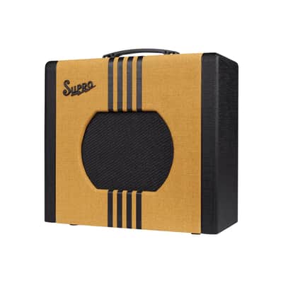 Supro Delta King 10 Black/Tweed image 3