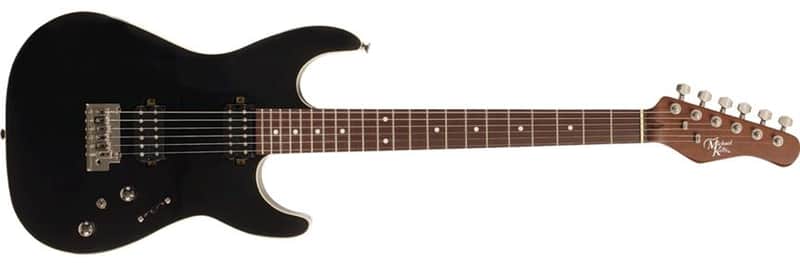 Michael Kelly 62 Solid Body Electric Guitar Gloss Black image 1