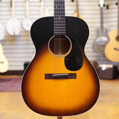 Martin 000-17 Sitka Spruce/Mahogany Acoustic Whiskey Sunset w/Padded Gig Bag image 1