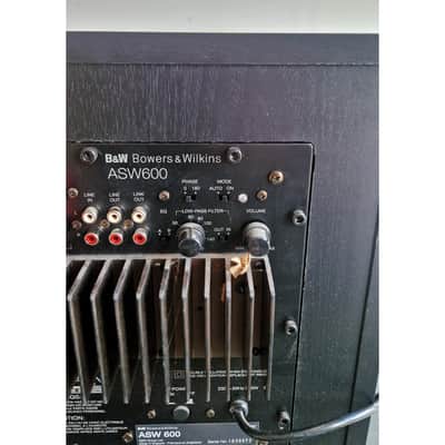 Bowers & Wilkins ASW600 - Subwoofers - Black - Excellent image 10