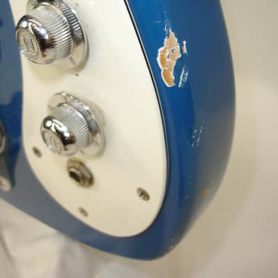 Vintage Mosrite "The Ventures 2" Electric Guitar, Ink Blue image 5