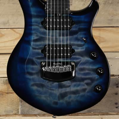 Music Man Majesty 7-String Electric Guitar Hydrospace w/ Case image 2
