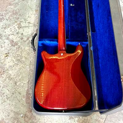 Epiphone Crestwood Custom 1966 - Cherry original vintage USA Kalamazoo Gibson Wilshire image 11