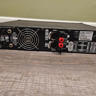 QSC RMX2450 2400-Watt Professional Power Amp 2000s - Black image 2