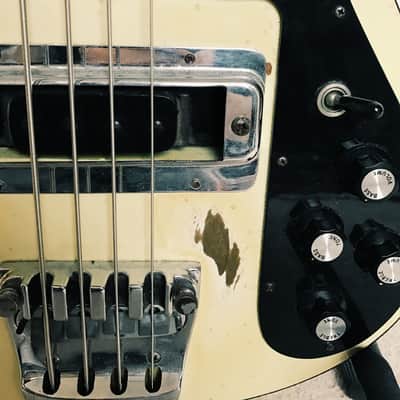 Rickenbacker 4001 1978 Reverse Tuxedo - Players Bass. Price Lowered image 3