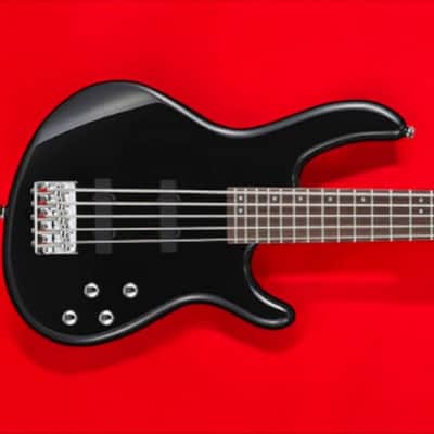Cort Action Bass Plus 5-String Electric Bass Black image 2